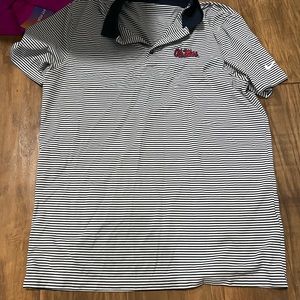 Nike golf ole miss collared shirt medium